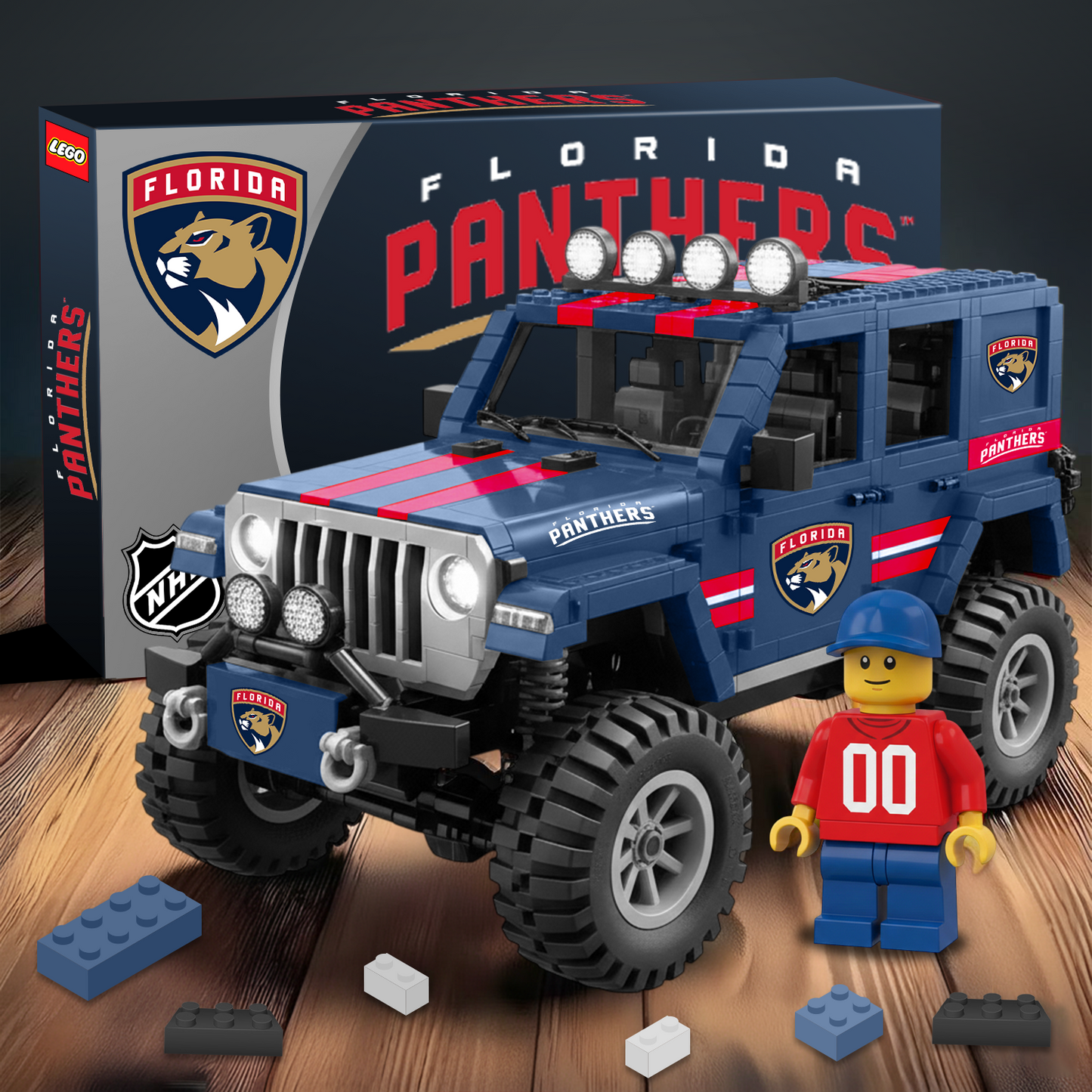 FLO NHL Series Guardian Off-Road Vehicle Model Toy V1 NAK PTTD