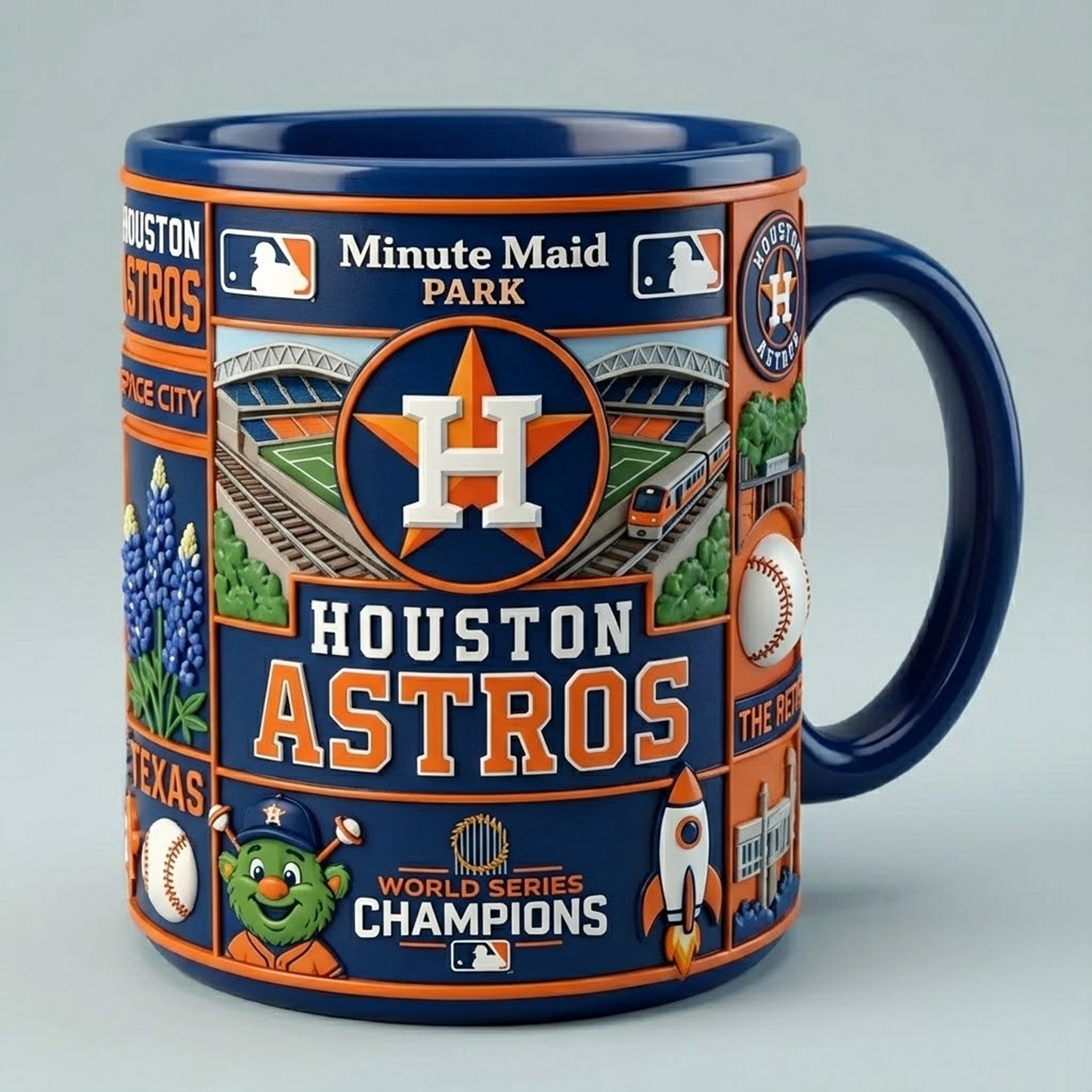 HOU X MLB football team Mug Series - Limited Edition Collectible NAK NHT
