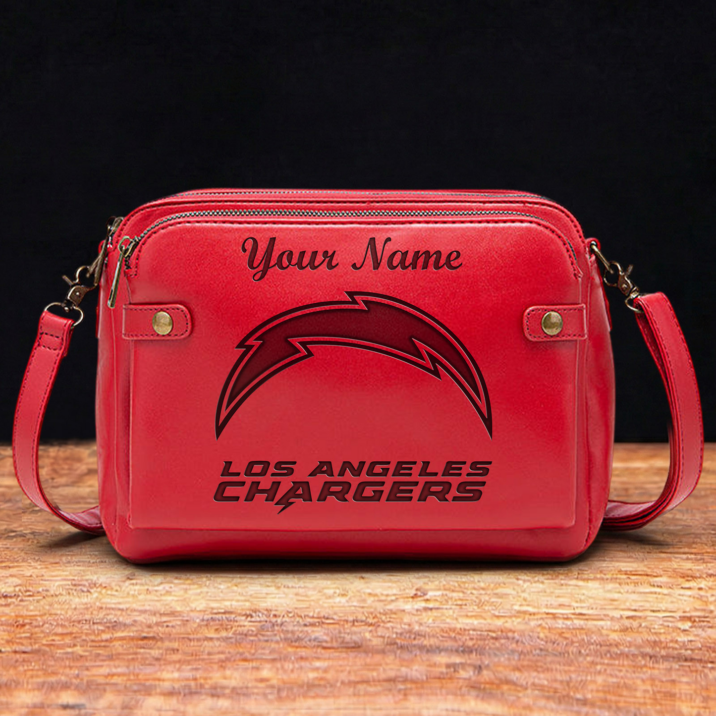 LAC x NFL Shoulder Crossbody Handbag DATND TANTD