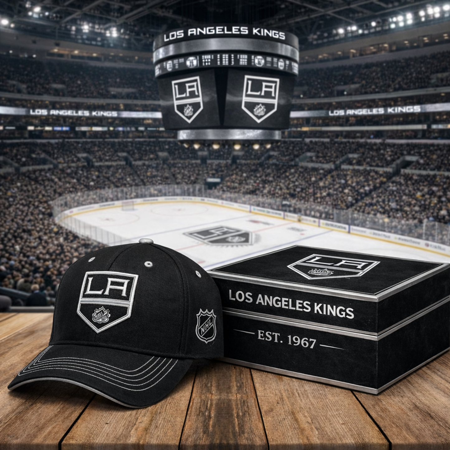 LAK x NHL Classic Fan Snapback Hat NAK NHT