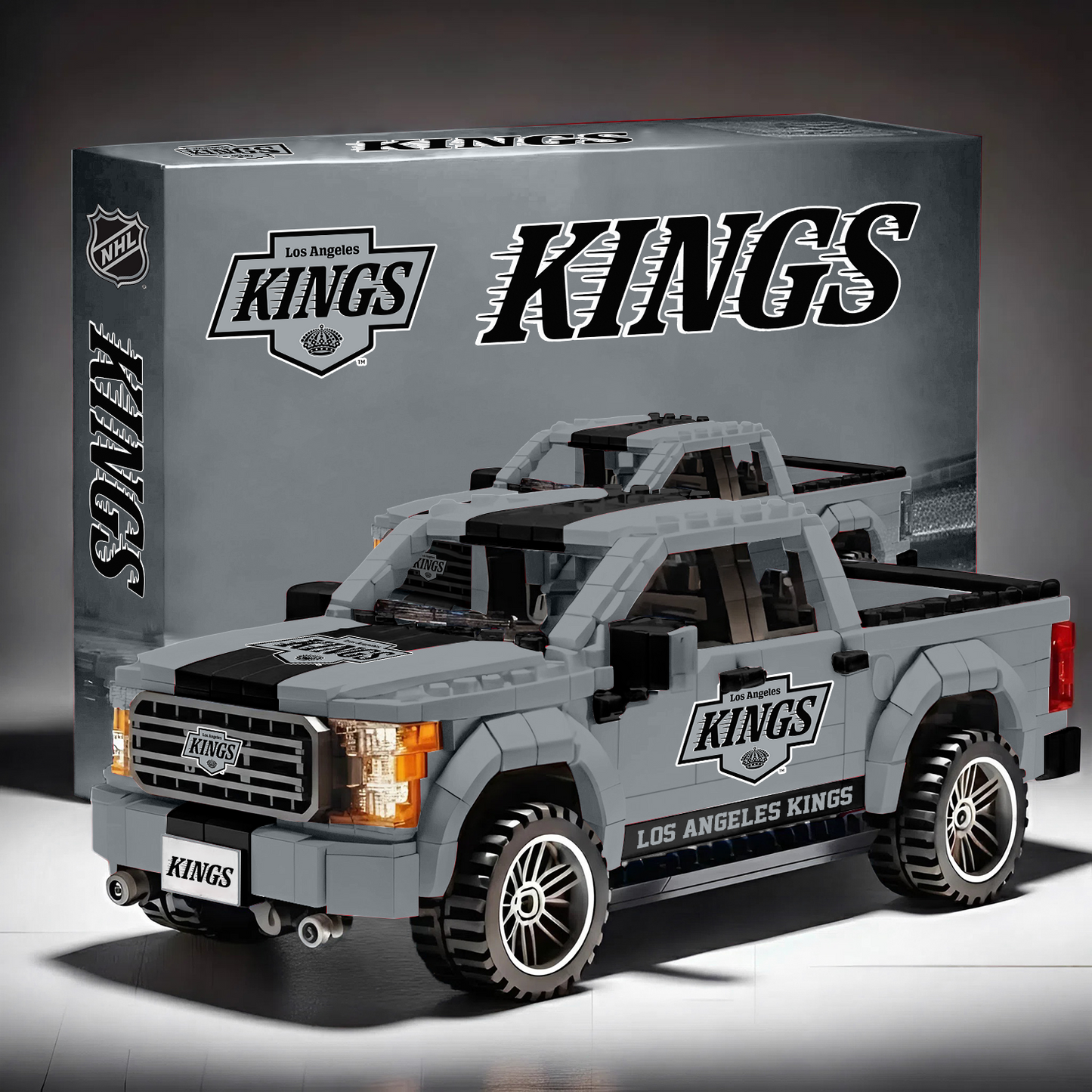 LOS X NHL 3D Racing Truck Model Building Block Set V1 NAK NHT