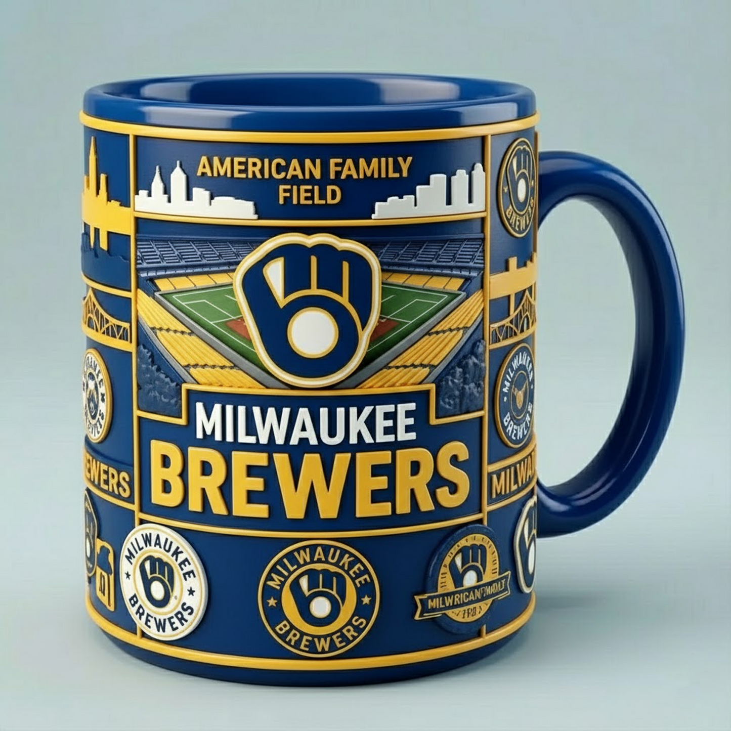MIL X MLB football team Mug Series - Limited Edition Collectible NAK NHT