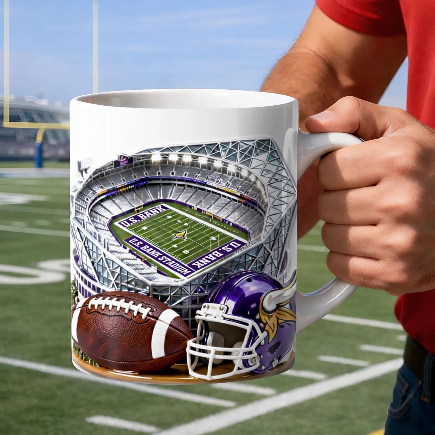 MIN x NFL Legend Stadium Game Day Mug NAK NHM