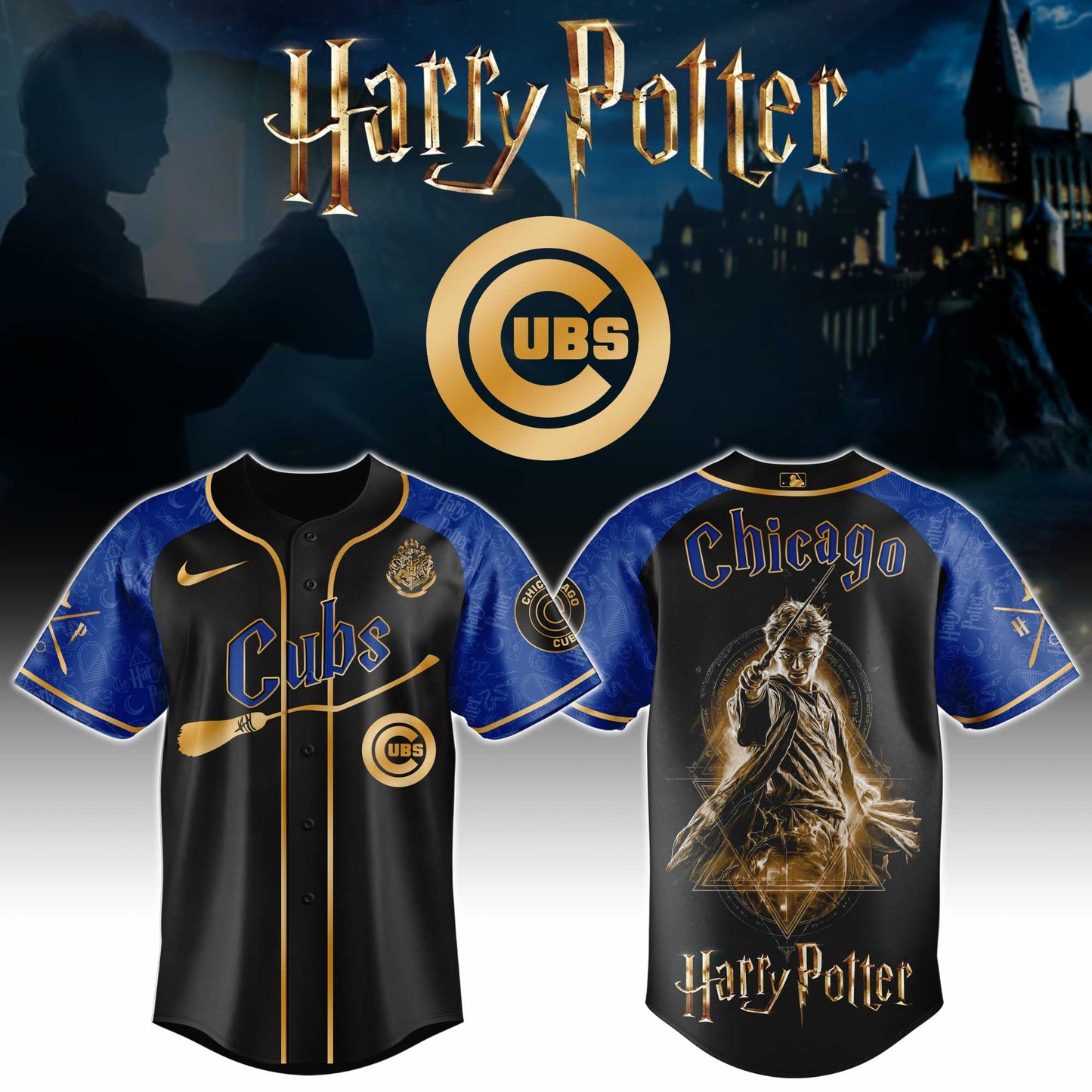 MLB x CHI H Potter Baseball Jersey HLP HLPHUONG