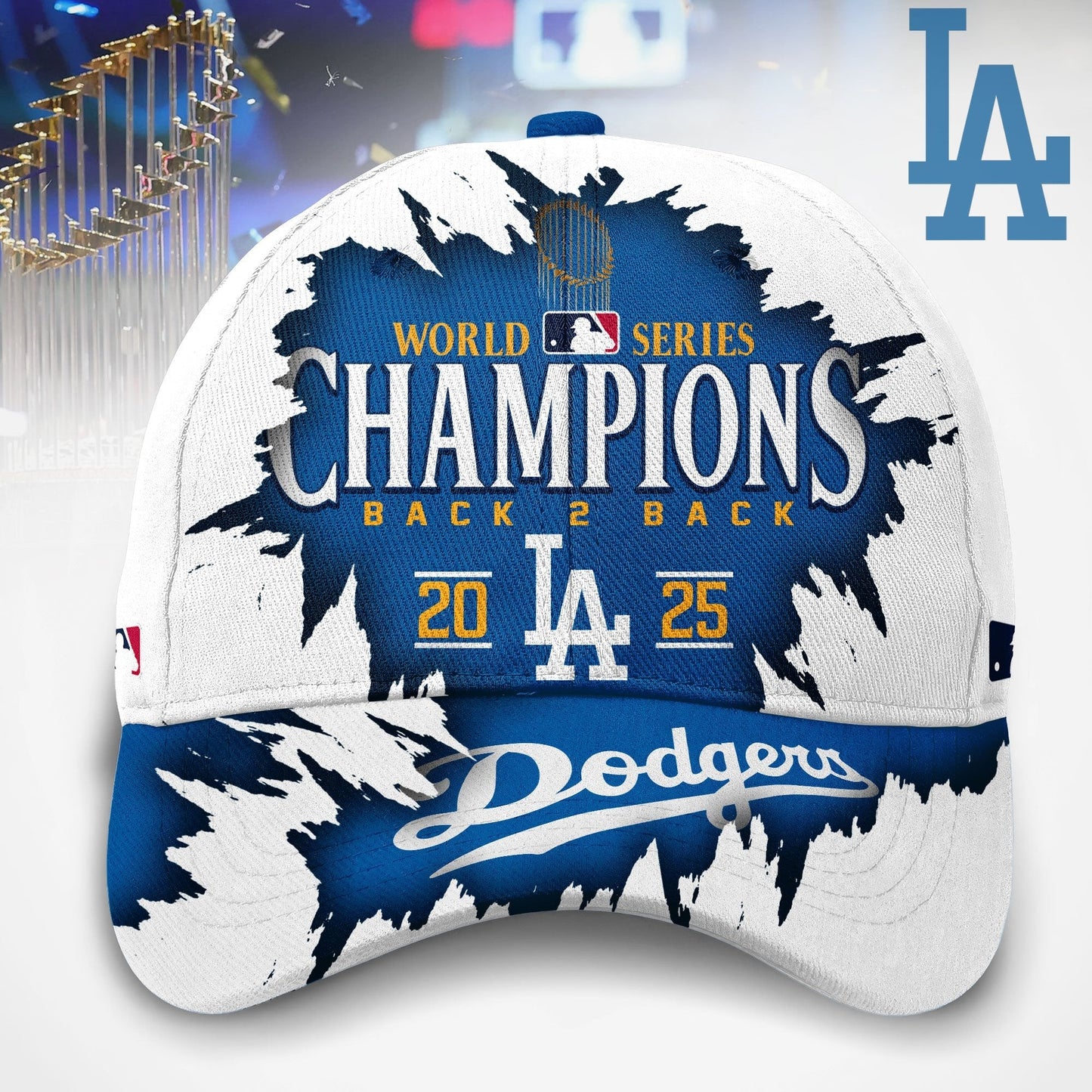 MLB x LAD World Series Champions 2025 V2 Classic Cap HLP