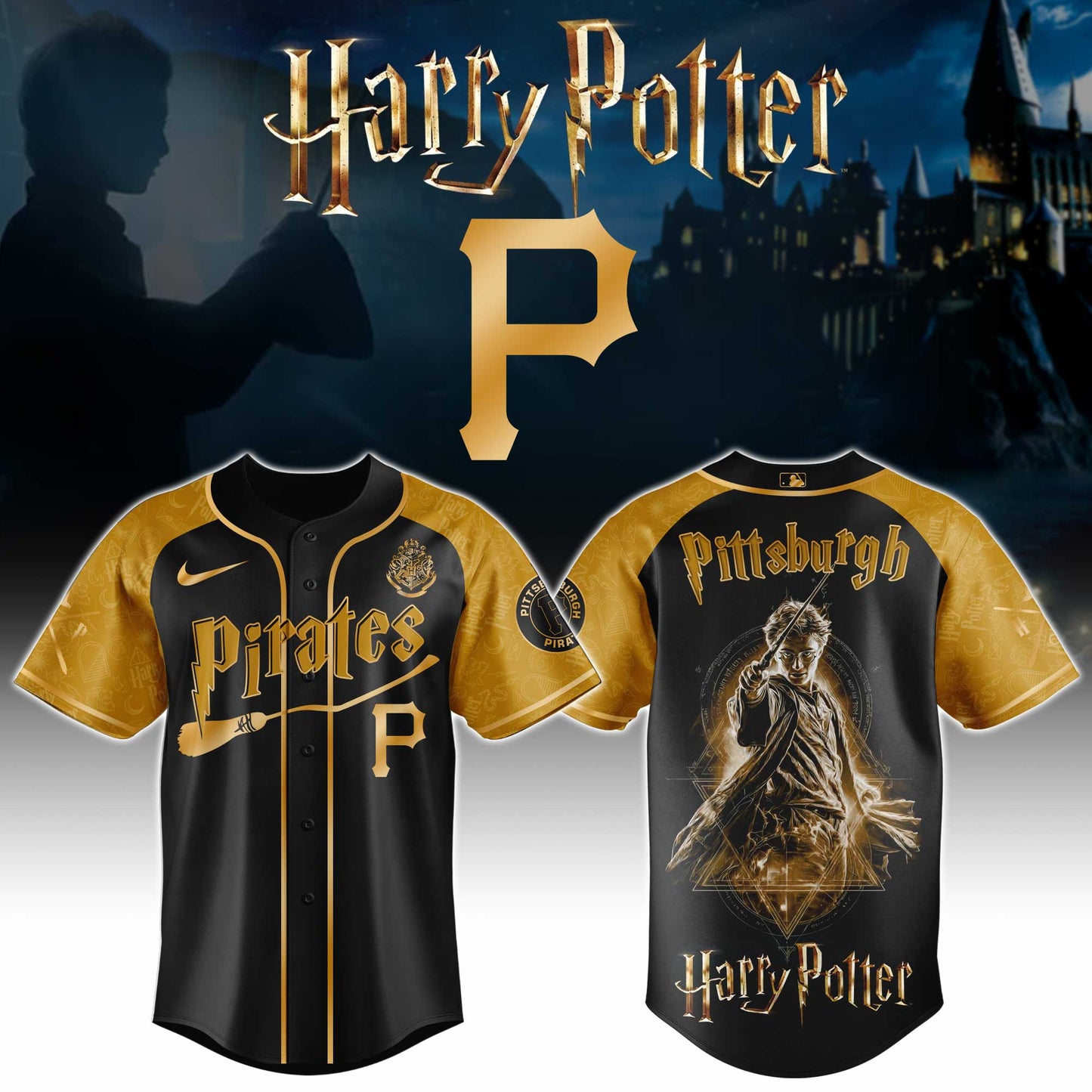 MLB x PIT H Potter Baseball Jersey HLP HLPHUONG