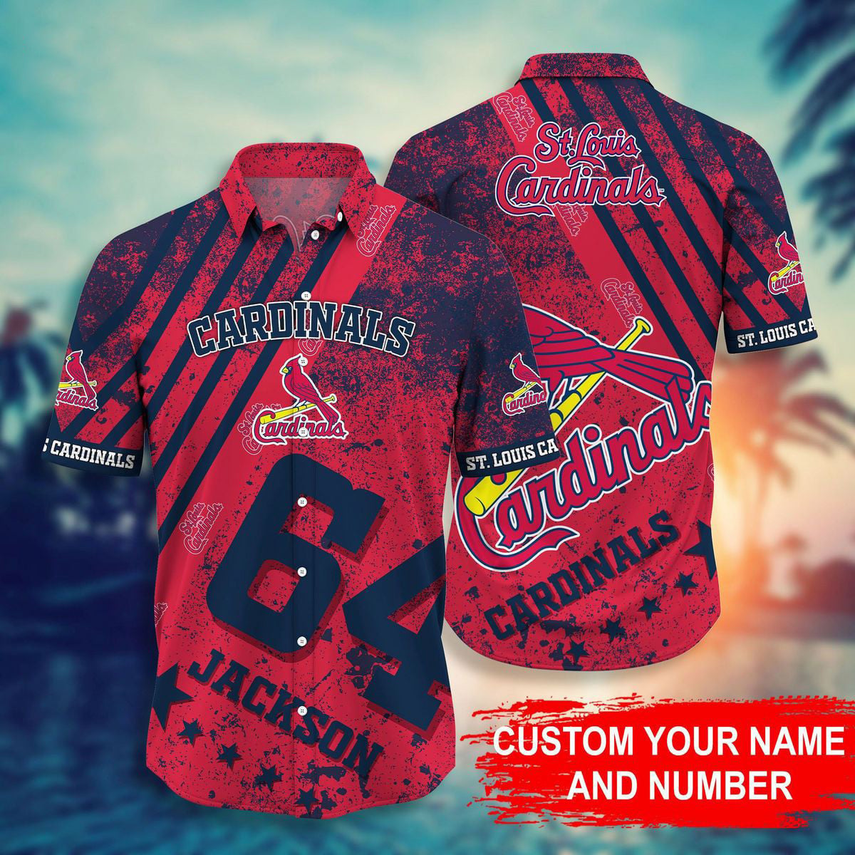 MLB x SL Personalized Hawaiian Shirt HLP HLPHUONG
