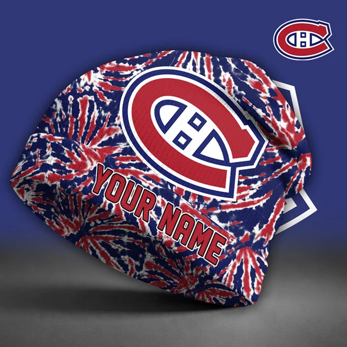 MTL X NHL Beanie Hat Custom Name Gifts For Fans - Limited Edition NAK NHT