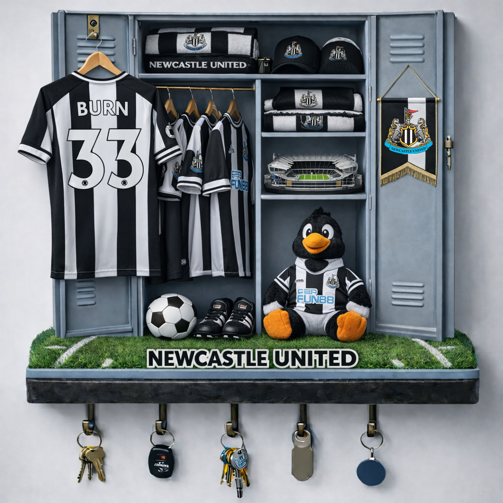 NEW x EPL Changing Room Personalized 3D Visual Effect Acrylic Key Holder DDT NTL