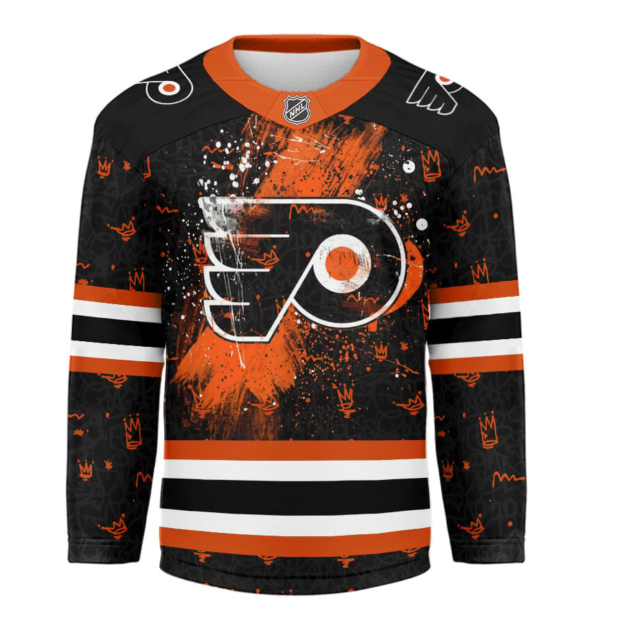 PF Premium NHL Graffiti My Team 4 Life Hockey Jersey DDT NTL