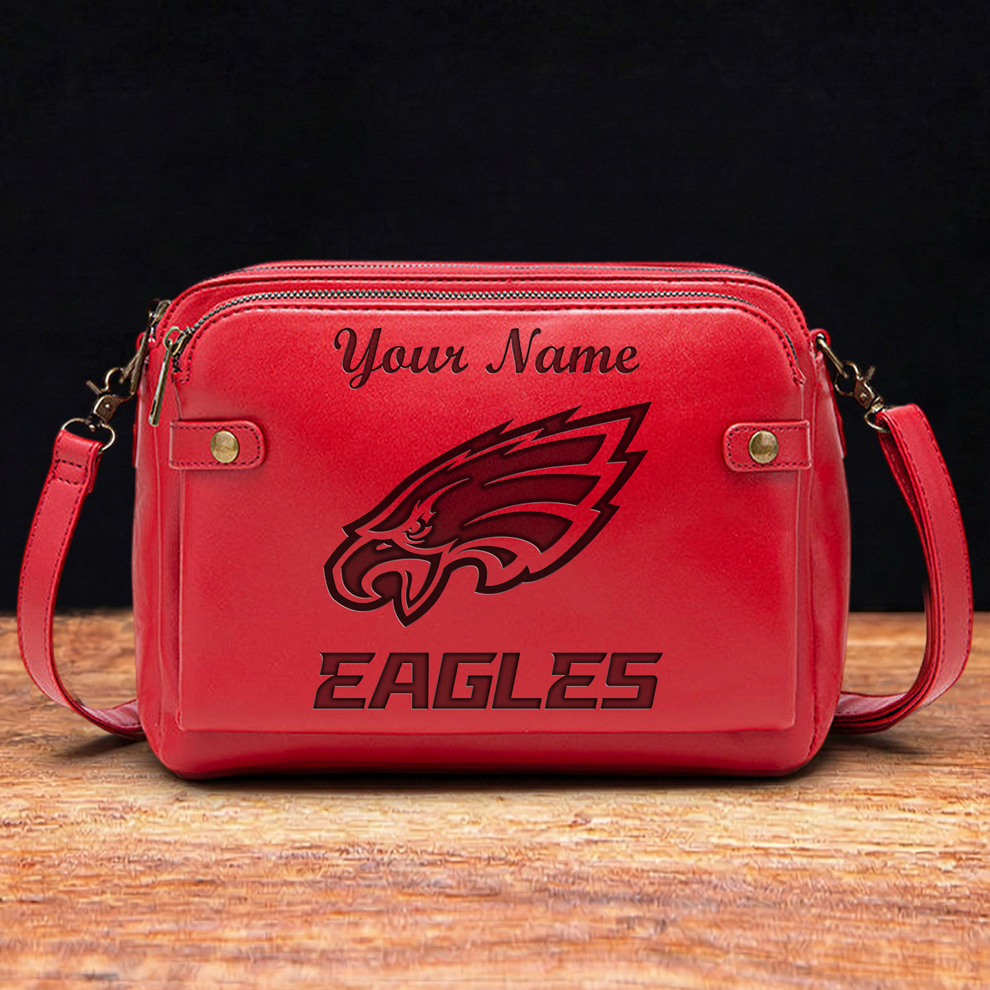 PHI x NFL Shoulder Crossbody Handbag DATND TANTD