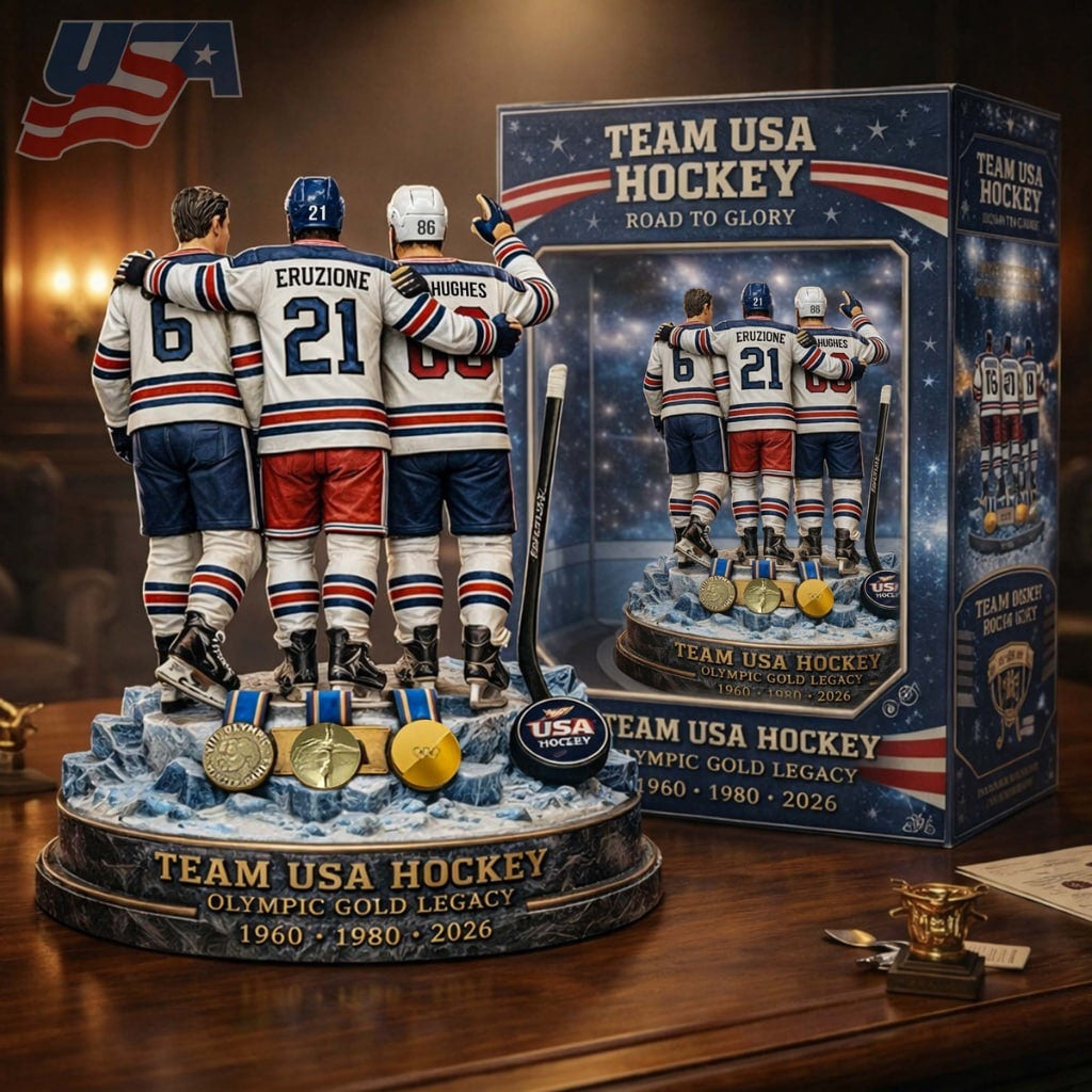 Premium Acrylic Plaque USA Ice Hockey 2026 V1 NAK NHT