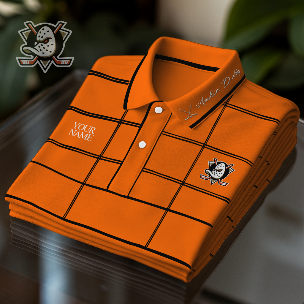 Premium AD x NHL Polo Long Sleeve V1 NAK CTKT