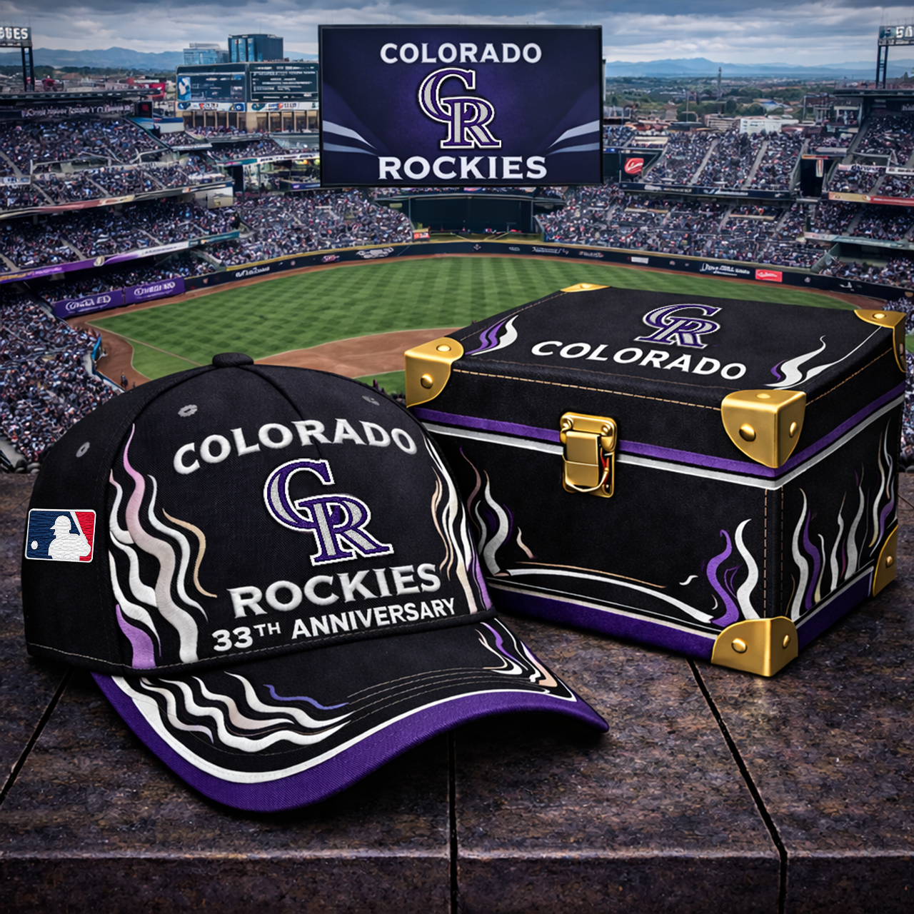 Premium MLB CR2 Anniversary Flame Edition Cap V8 NMD TTV