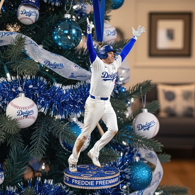 Premium MLB LAD World Series Ornament V13 NMD 031125 TTV