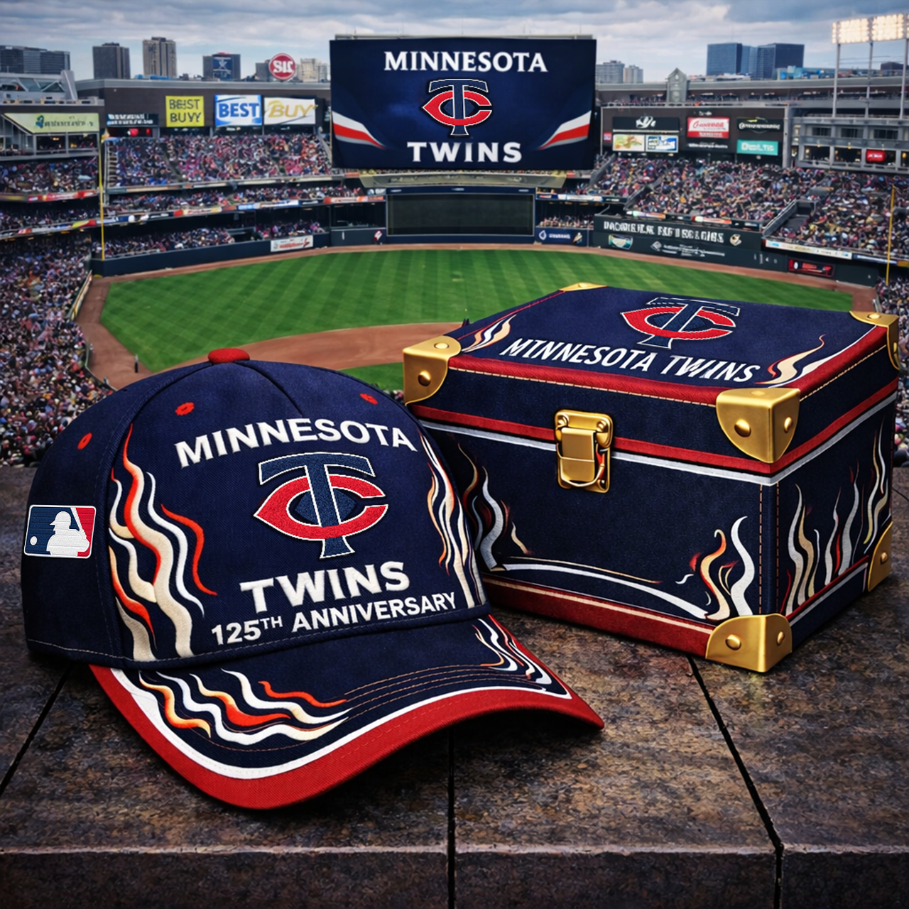 Premium MLB MT Anniversary Flame Edition Cap V8 NMD TTV