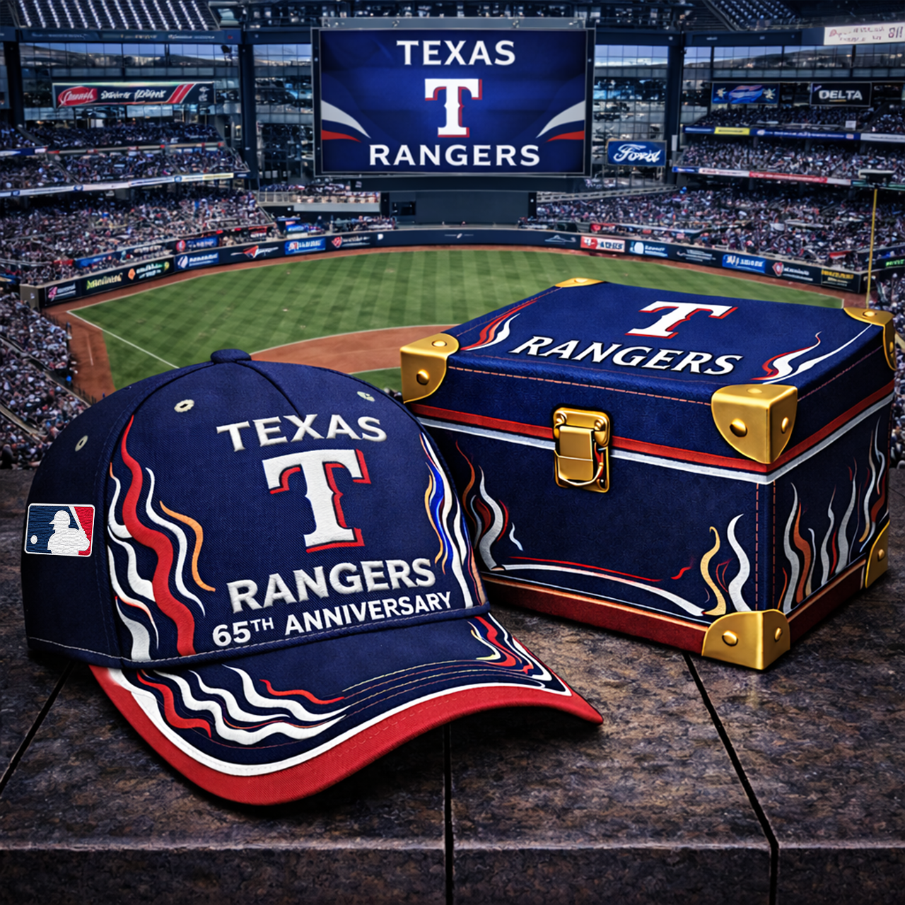 Premium MLB TR Anniversary Flame Edition Cap V8 NMD TTV