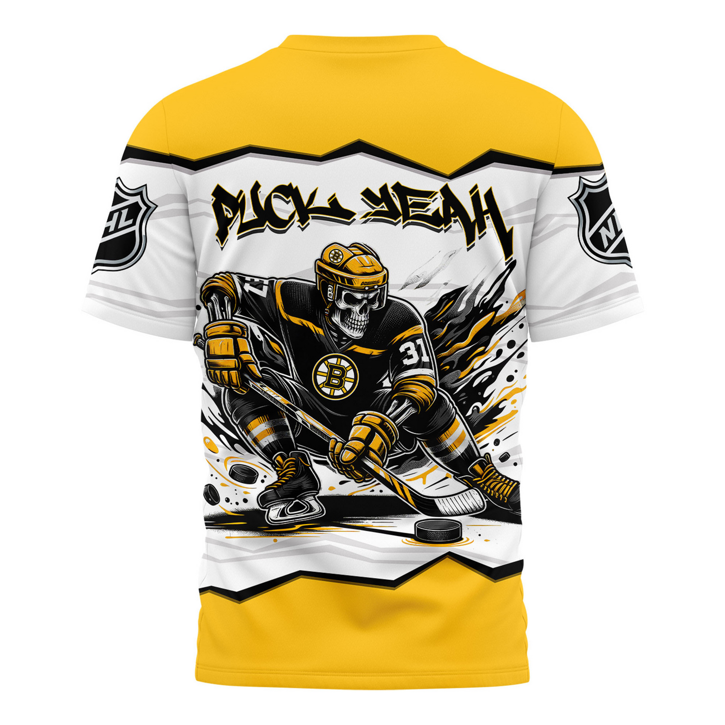 Premium NHL BB Puck Yeah T-shirt V1 NMD TTV