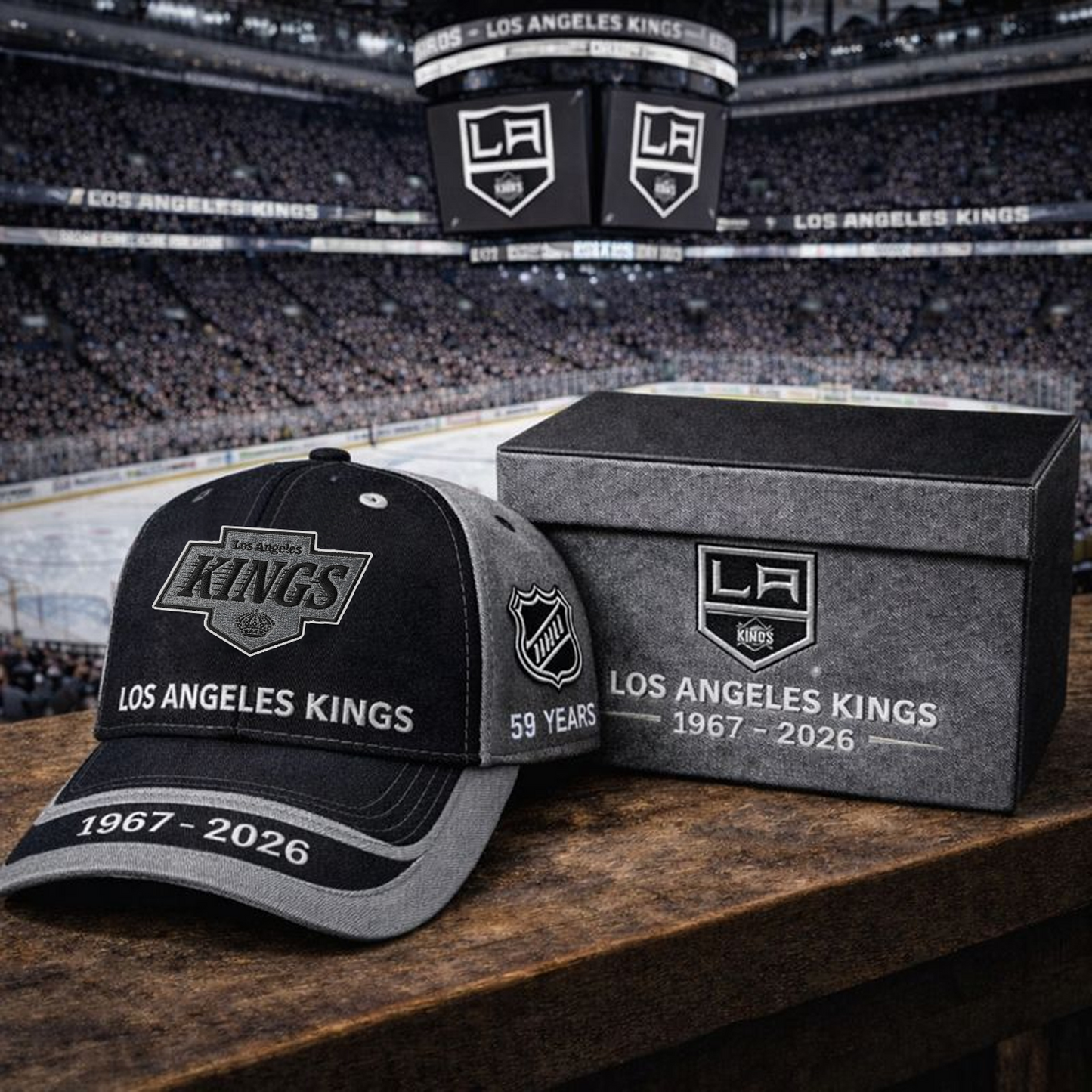Premium NHL LAK Anniversary Hat V5 NMD NHT