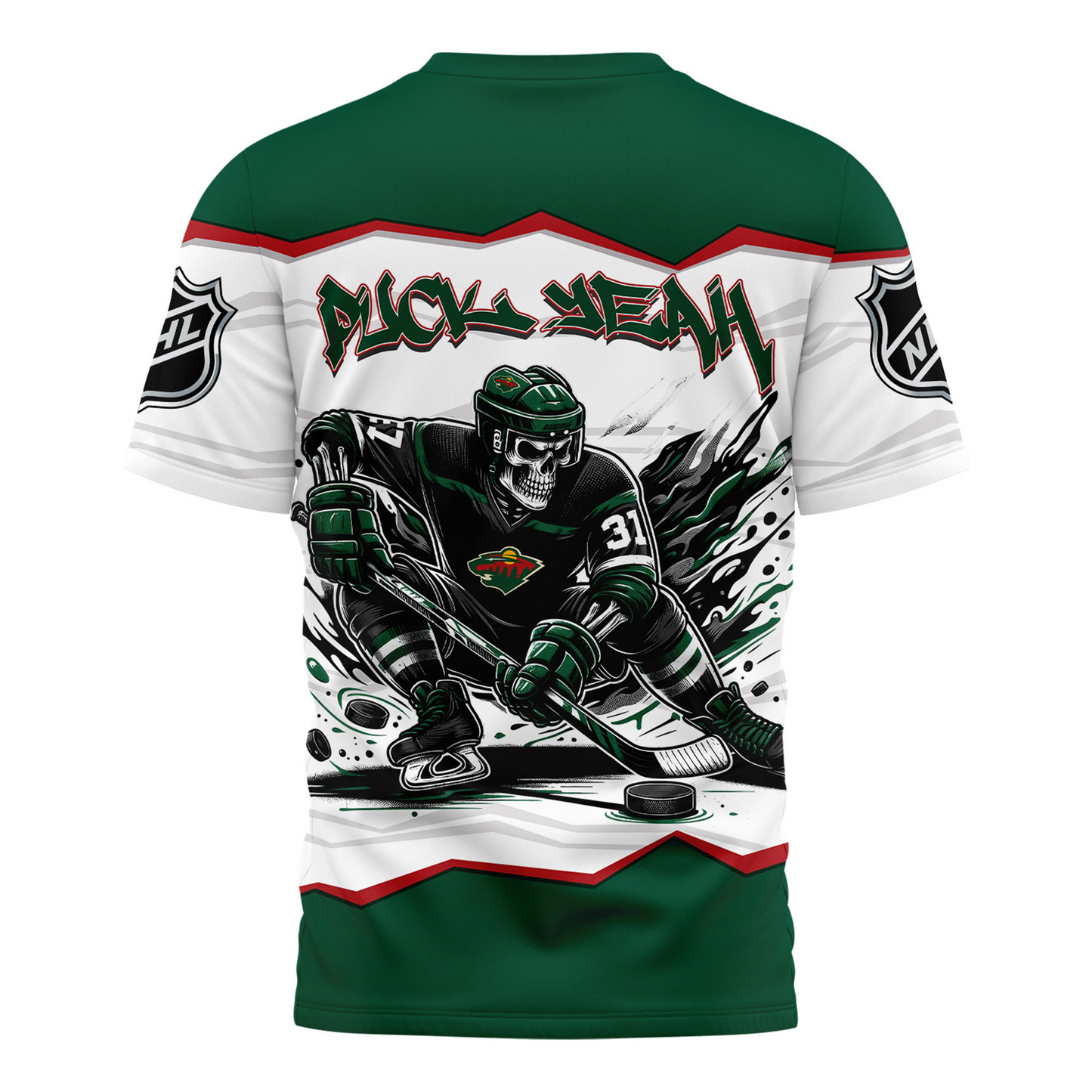 Premium NHL MW Puck Yeah T-shirt V1 NMD TTV