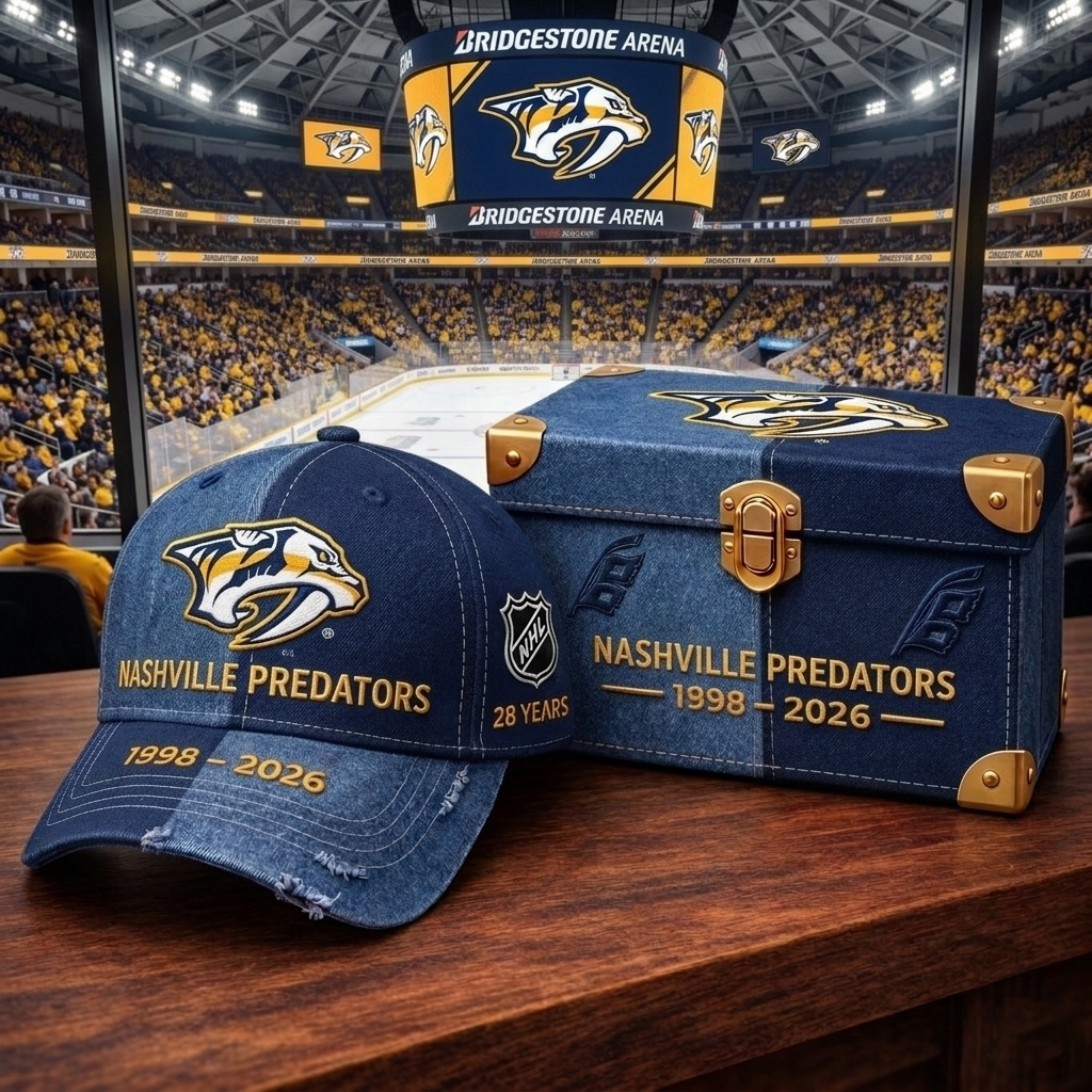 Premium NHL NP Anniversary Vintage Two-Tone Distressed Cap V11 NMD CTKT