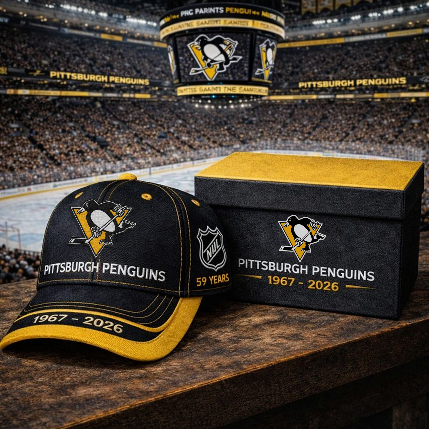Premium NHL PIT Anniversary Hat V5 NMD NHT