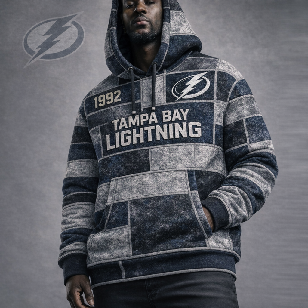 Premium NHL TBL Vintage Patchwork Hoodie V2 NMD CTKT