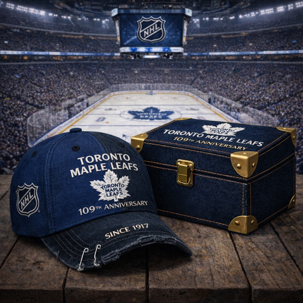 Premium NHL TML Anniversary Vintage Crackle Hat V7 NMD CTKT