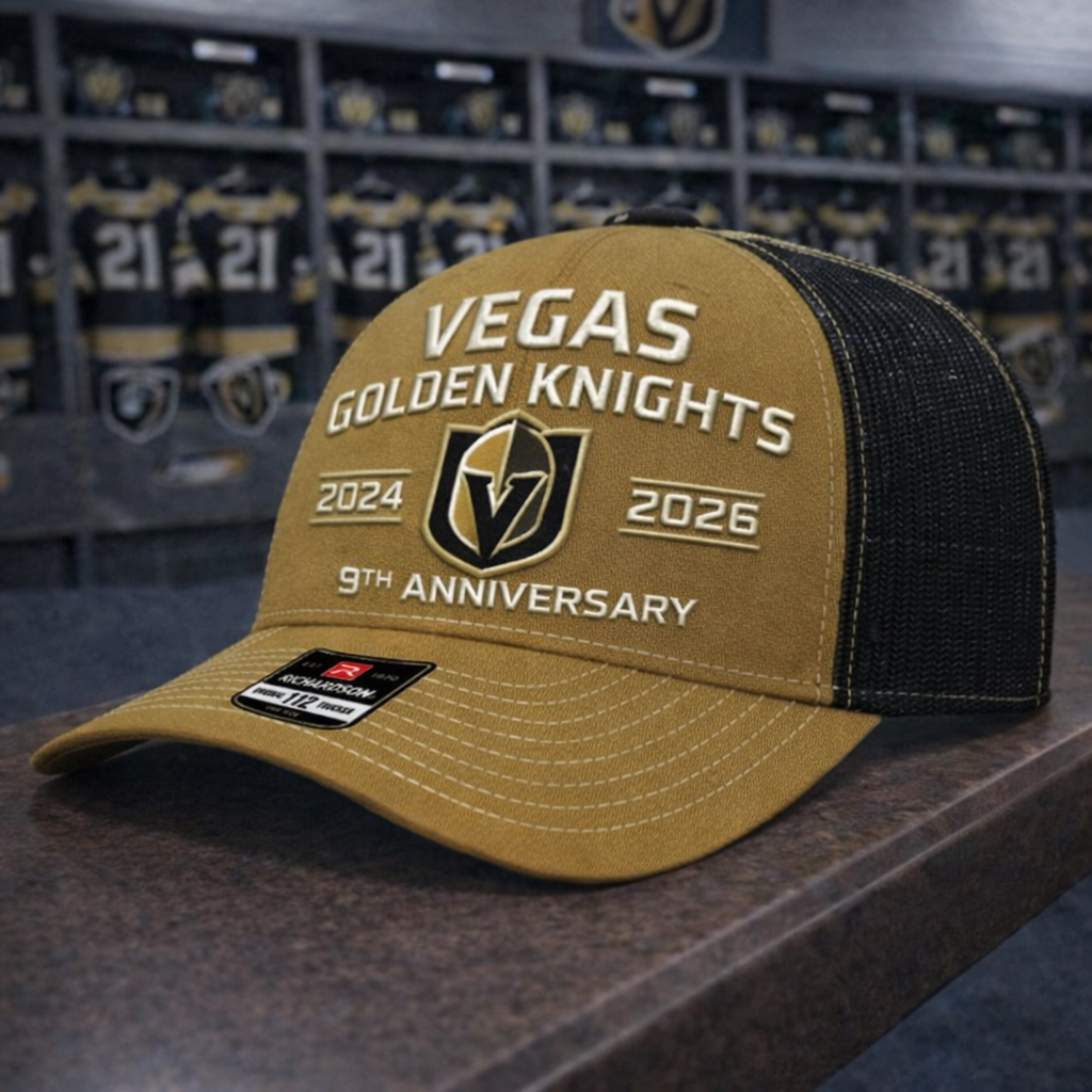 Premium NHL VGK Anniversary Trucker Hats V2 NMD CTKT
