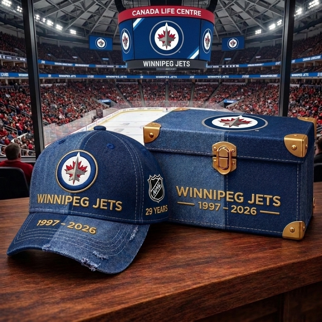 Premium NHL WJ Anniversary Vintage Two-Tone Distressed Cap V11 NMD CTKT