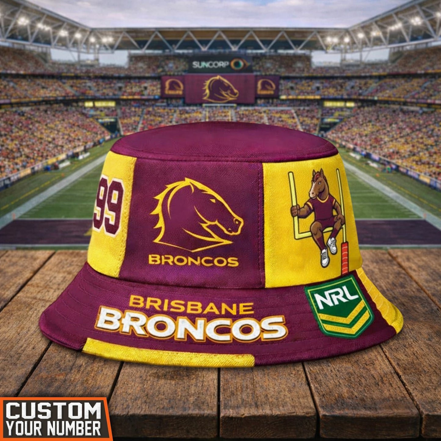 PREMIUM NRL X BB BUCKET HAT FOR NY 2026 NDT NHM