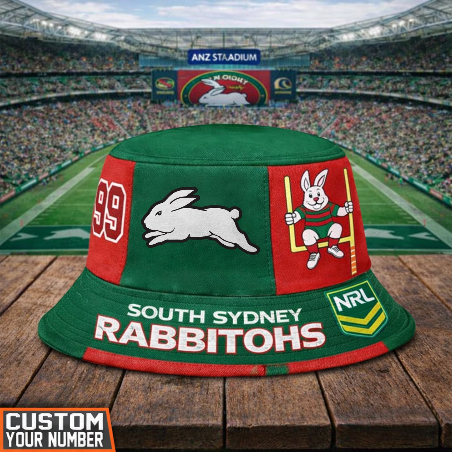 PREMIUM NRL X SSR BUCKET HAT FOR NY 2026 NDT NHM