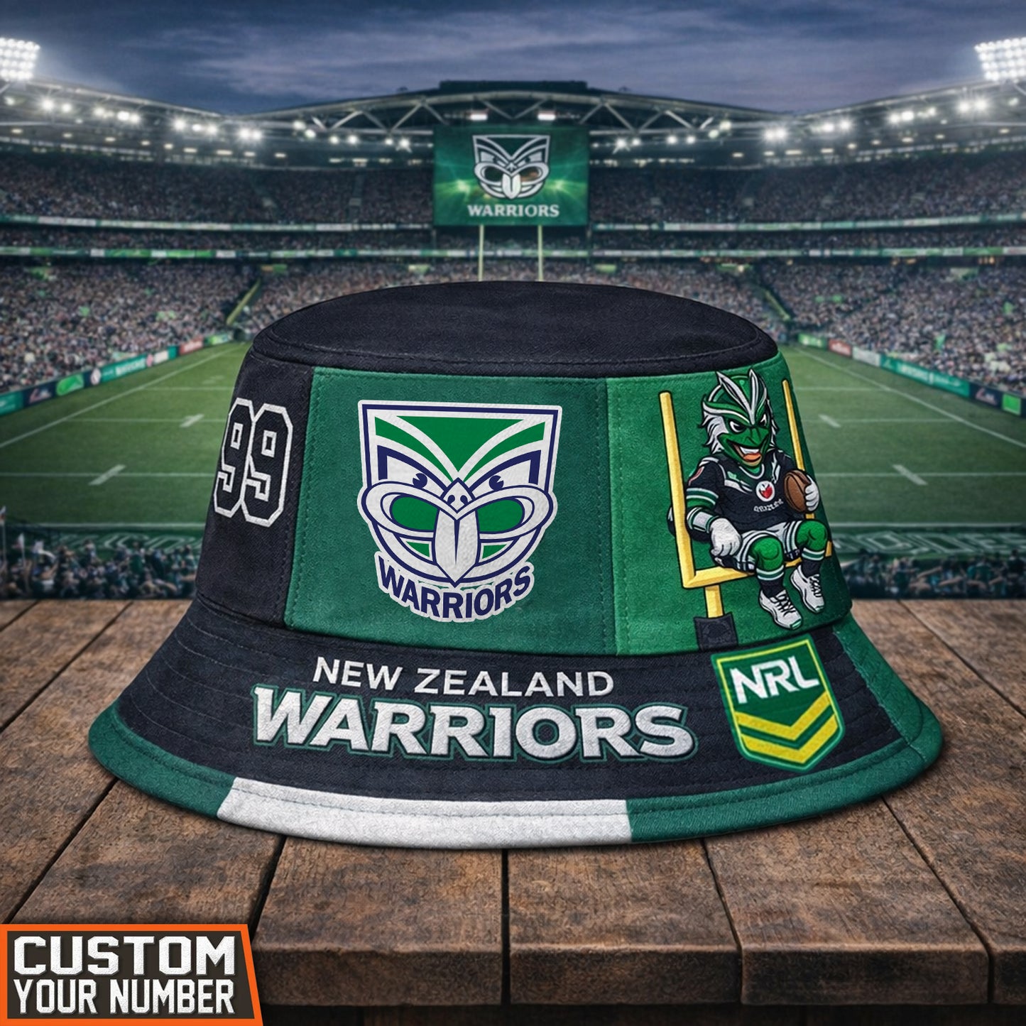 PREMIUM NRL X WAR BUCKET HAT FOR NY 2026 NDT NHM