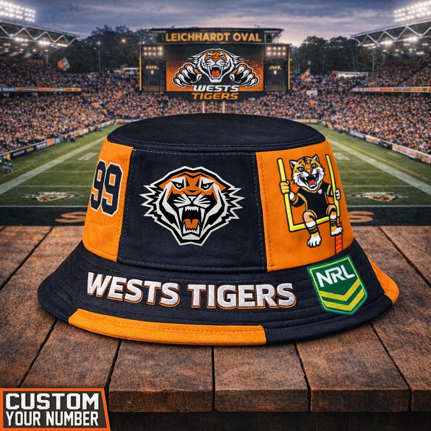PREMIUM NRL X WT BUCKET HAT FOR NY 2026 NDT NHM