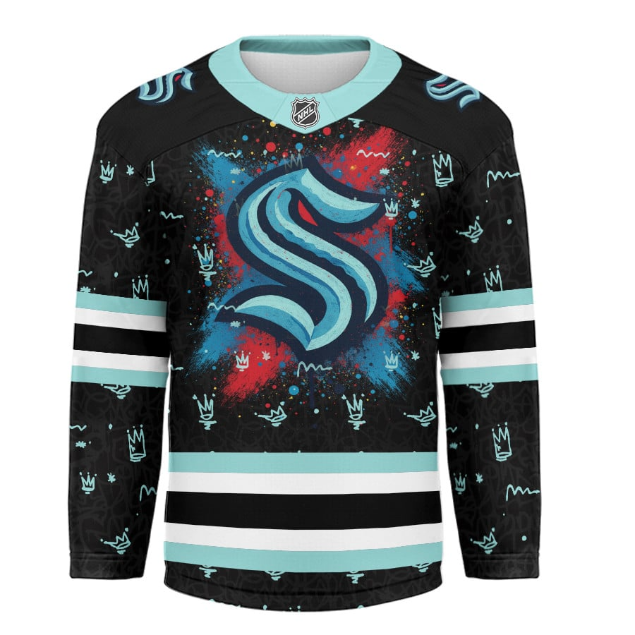 SK Premium NHL Graffiti My Team 4 Life Hockey Jersey DDT NTL