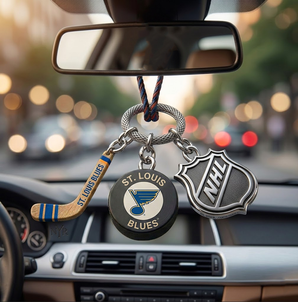 SLB x NHL Custom Hockey Puck Car Charm NAK TTT