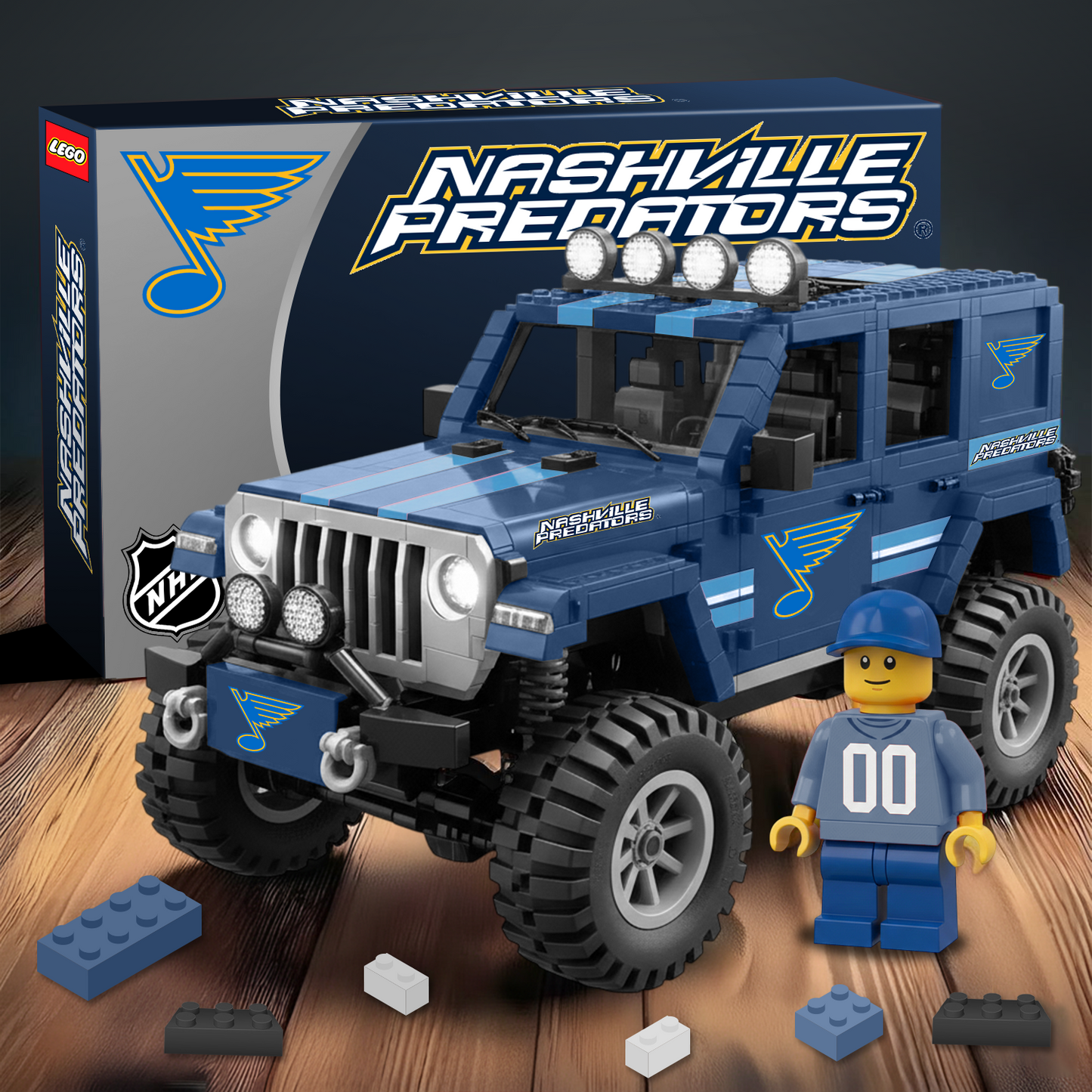 STL NHL Series Guardian Off-Road Vehicle Model Toy V1 NAK PTTD