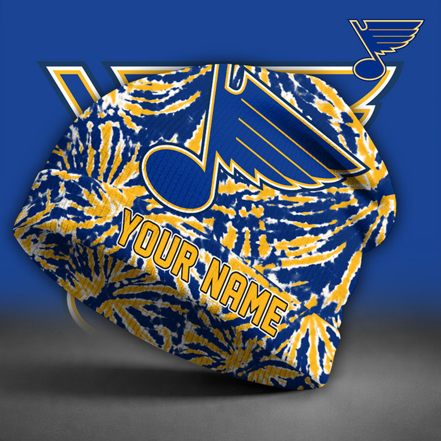 STL X NHL Beanie Hat Custom Name Gifts For Fans - Limited Edition NAK NHT