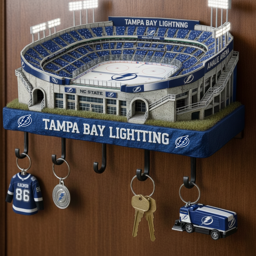 TBL x NHL Decorative Wall Key Organizer NAK CTKT