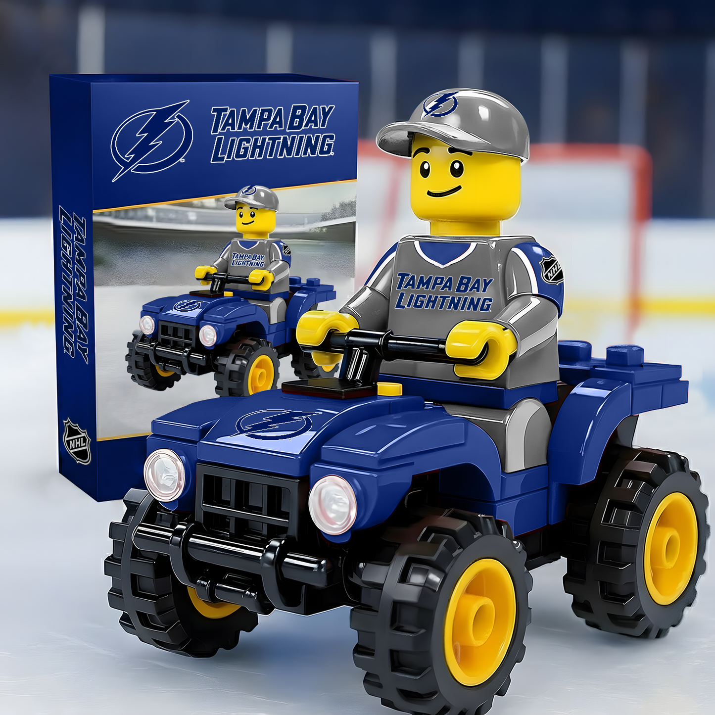 TBL X NHL Team Off-Road Vehicle Building Block Set NAK NHT