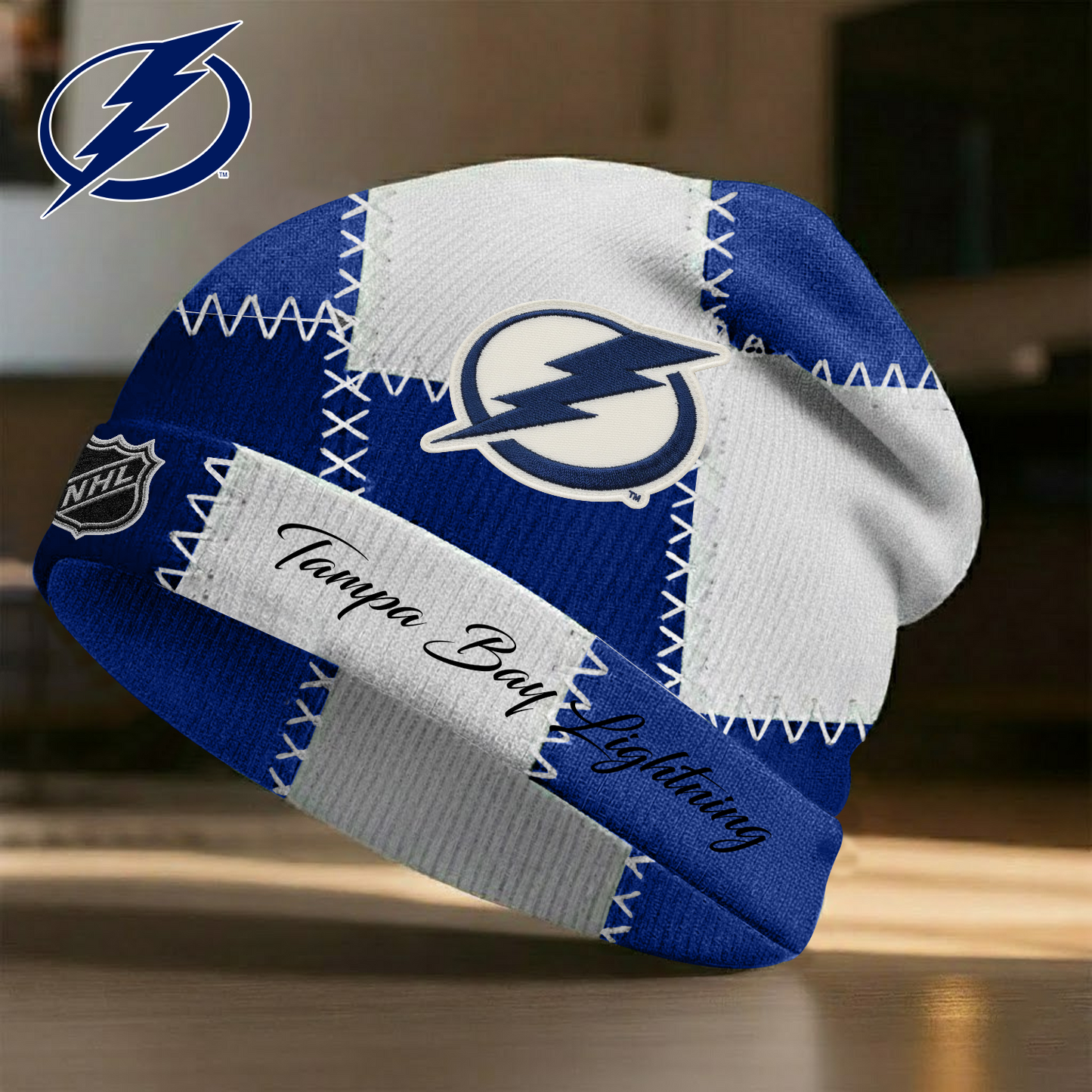 TBL X Premium NHL Vintage Patchwork Beanie Hat V1 NAK NHT