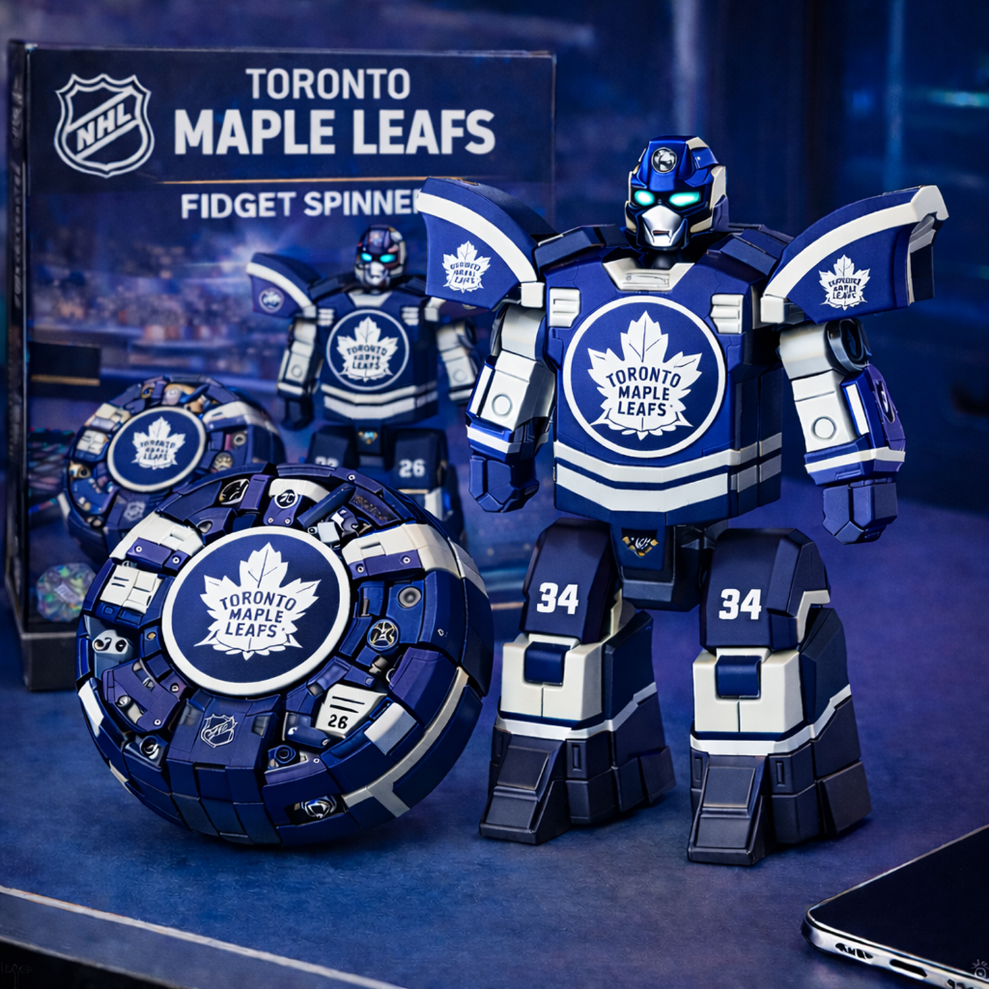 TOR x NHL Fidget Spinner DatND DVT