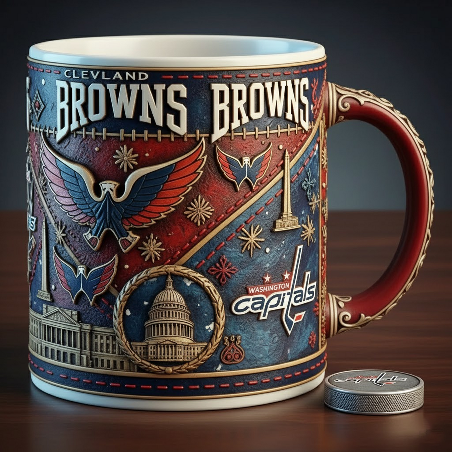 WAS X NHL Hockey Commemorative Mug Collection - Limited Edition NAK NHT