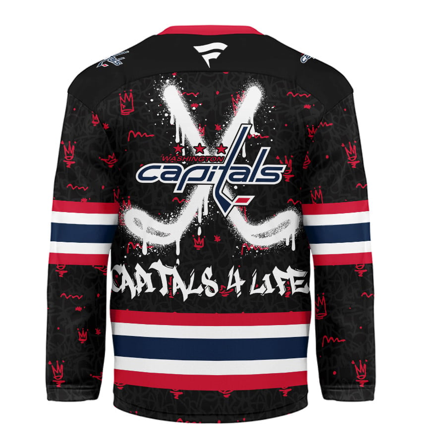 WC Premium NHL Graffiti My Team 4 Life Hockey Jersey DDT NTL