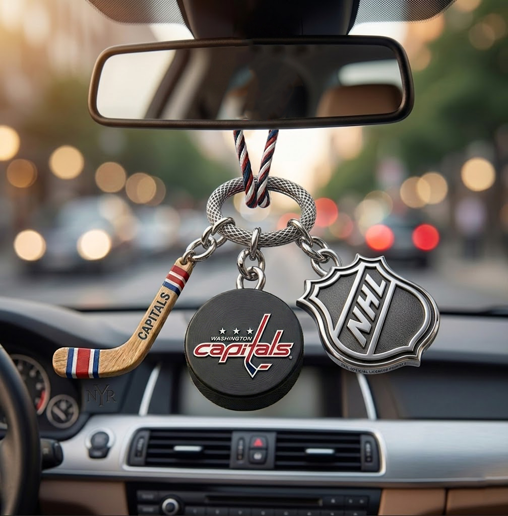WC x NHL Custom Hockey Puck Car Charm NAK TTT