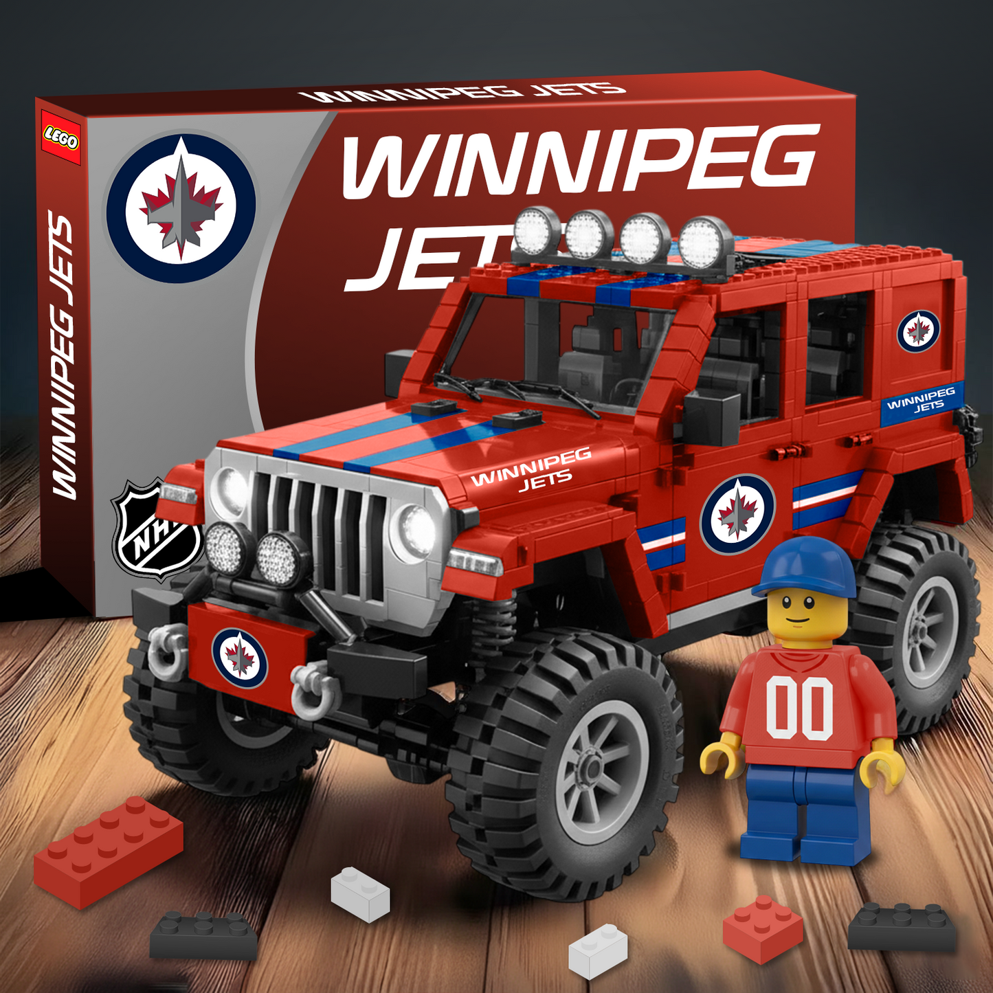 WIN NHL Series Guardian Off-Road Vehicle Model Toy V1 NAK PTTD