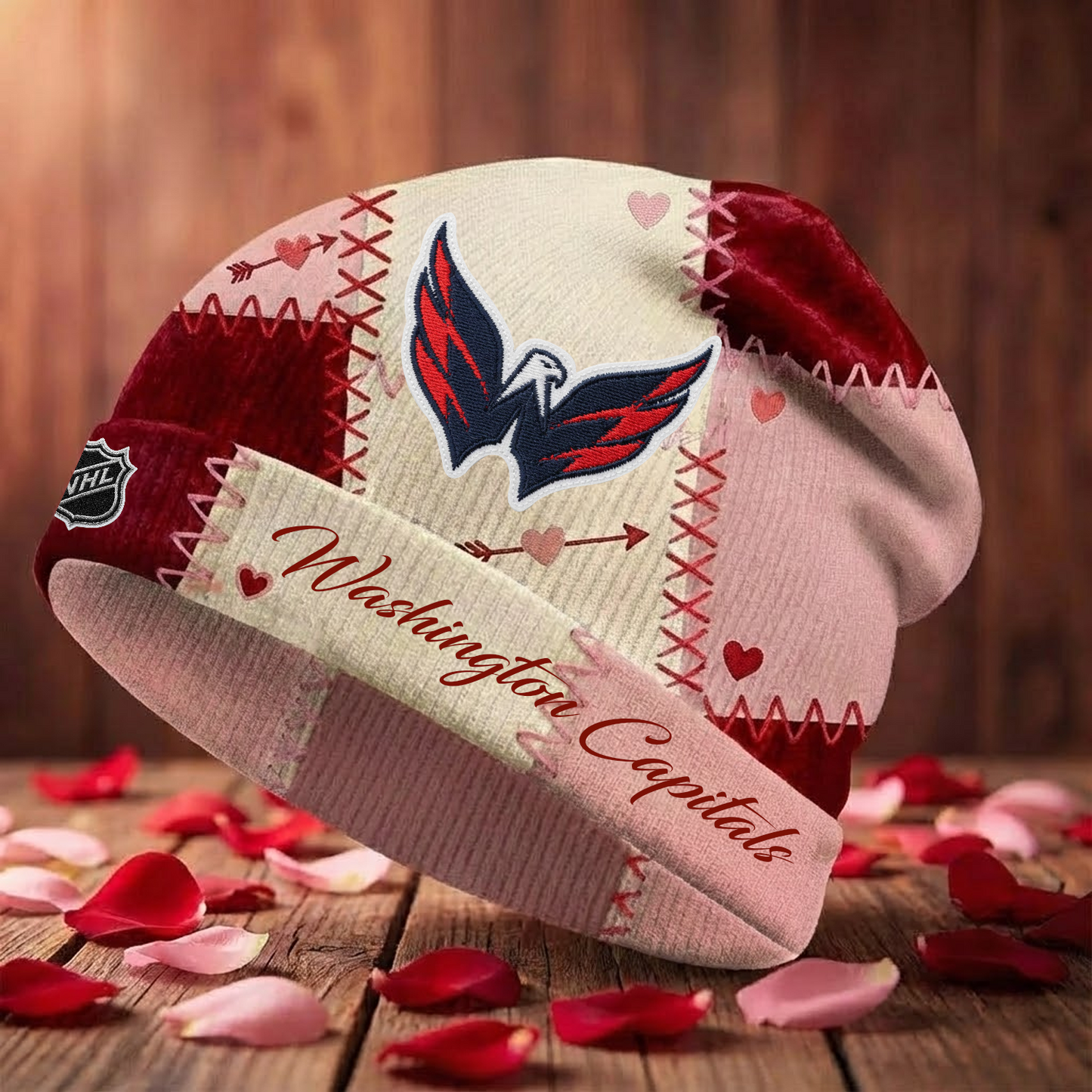 WSH X NHL Warm Hearts Beanie - Valentine Gift V1 NAK NHT