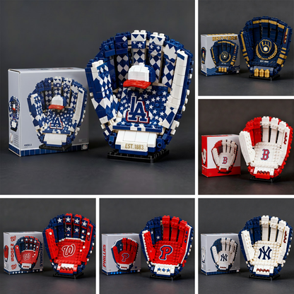 MLB Teams Baseball Glove Building Block Set Ver.2 DDT NTL