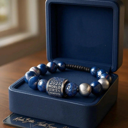 MLB 2025 LAD National Champion Commemorative Lucky Bracelet DatND DVT