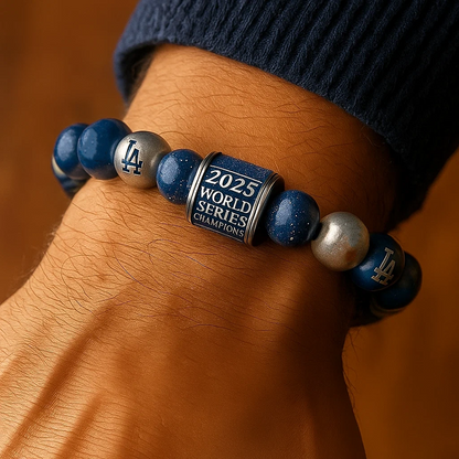 MLB 2025 LAD National Champion Commemorative Lucky Bracelet DatND DVT